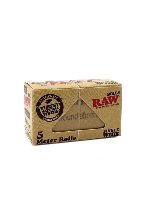 RAW, Classic 5 meter roll papers, brown color