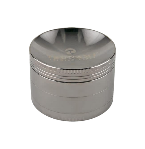 Tsunami 63mm 4 piece grinder in gunmetal.