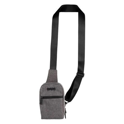 Ooze cross body bag in grey.