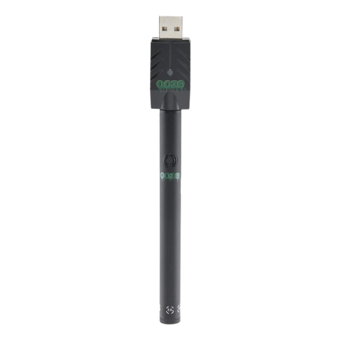 Ooze twist 2.0 510 battery with charger cap. black color.