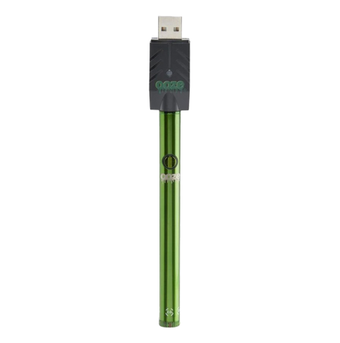Ooze twist 2.0 510 battery with charger cap. Green Color.