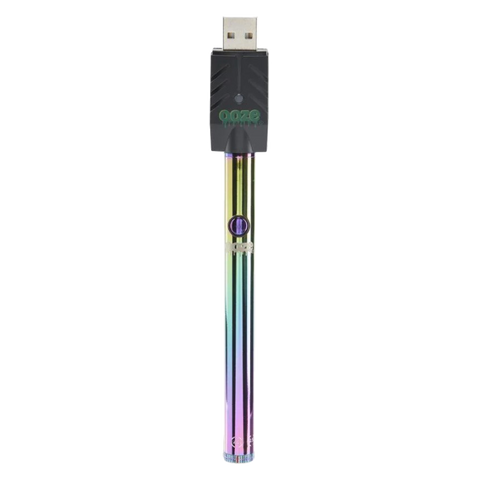 Ooze twist 2.0 510 battery with charger cap. Rainbow Color Device.