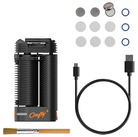 Storz and Bickel Crafty+ kit. black device