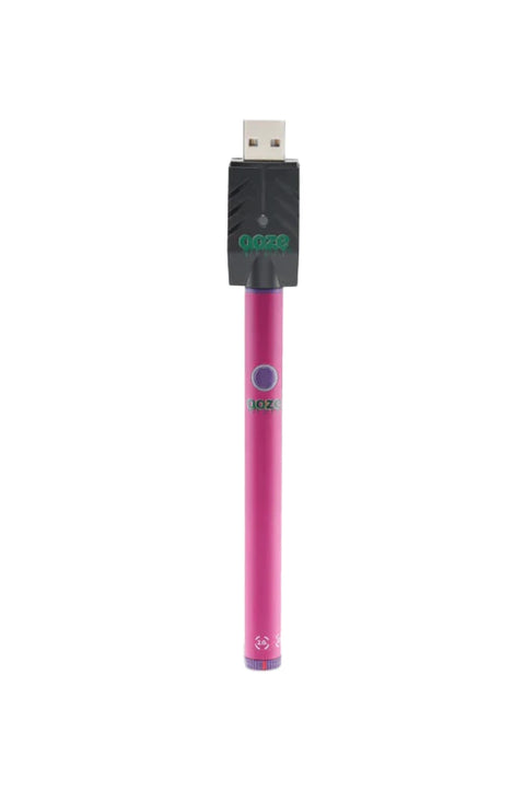 Ooze, twist 2.0 vape battery, pink color