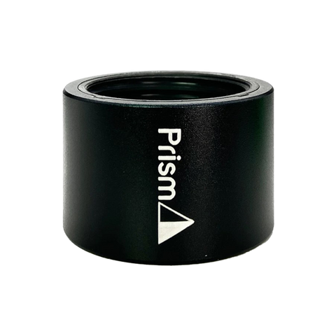 Prism Pipes Halo Connector in black.