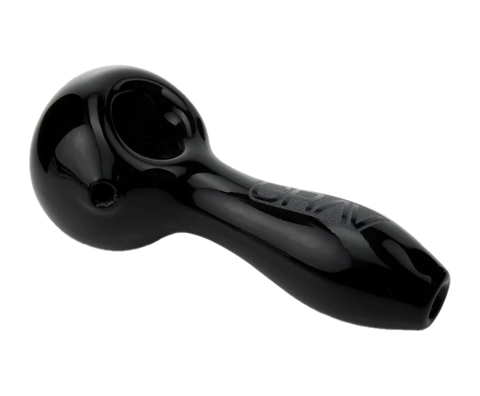 GRAV Glass Classic Spoon. Opaque Black Color