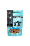 Treatibles Ease hard dog treats, flavor, blue and black bag 4mg CBD