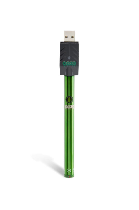 Ooze, twist 2.0 vape battery, green color