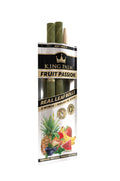 King Palm leaf rolls, fruit passion black and white package