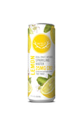 WYLD Lemon CBD Seltzer, white and yellow can