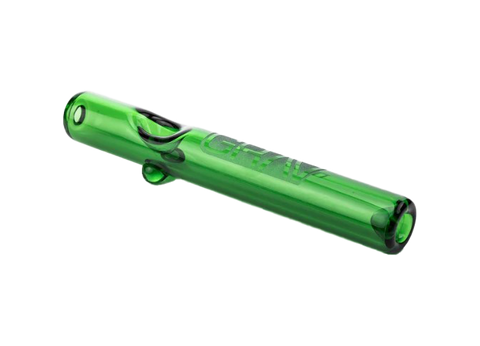 GRAV Glass Classic Steamroller. Translucent Green Color