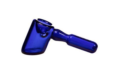 GRAV Glass Hammer Pipe. Translucent Blue Color