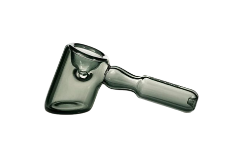 GRAV Glass Hammer Pipe translucent gray color.