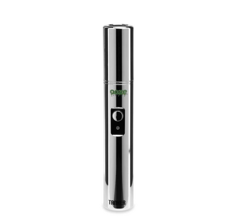 Ooze Tanker 510 vape battery in silver color.