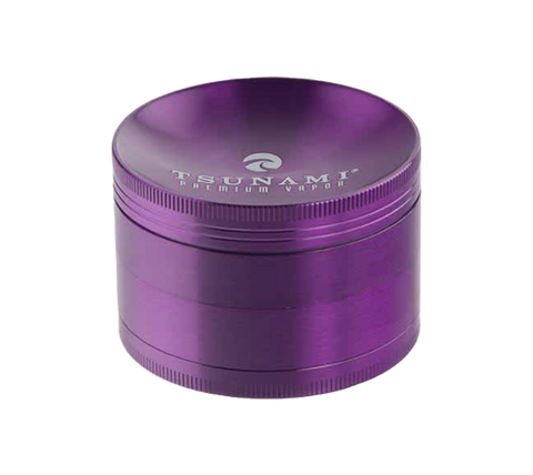 Tsunami 63mm 4 piece grinder in purple