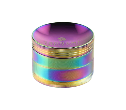 Tsunami 63mm 4 piece grinder in rainbow