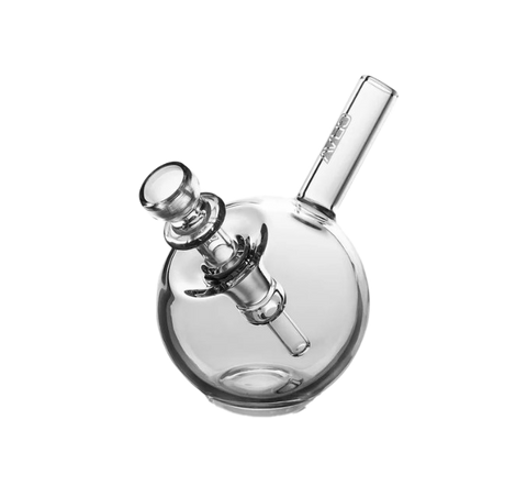 GRAV Glass Spherical pocket bubbler. clear color