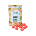 Smokies Watermelon CBD Gummies. Pink and Blue package. 