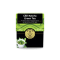 Buddha Tea Matcha Green CBD Tea, green and black box