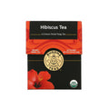 Buddha Teas Hibiscus CBD Tea. Dark Red and Black Box. 