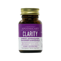 Brothers Apothecary Clarity Capsules white and purple label on amber bottle. 
