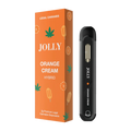 Jolly CBD disposable orange cream flavor orange color 